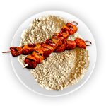 Chicken Kebab & Chips 