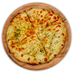 4x 12" Garlic Pizza 