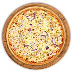 Cheese & Onion Pizza  10'' 