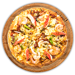 Seafood Pizza  10'' 