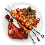 Mixed Tandoori Sizzler Grill Meal 